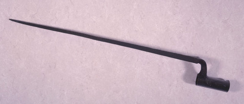 Bayonet believed to have been used by a soldier in the Battle of Santa Clara in 1847