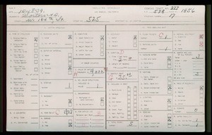WPA household census for 525 W 104TH ST, Los Angeles County