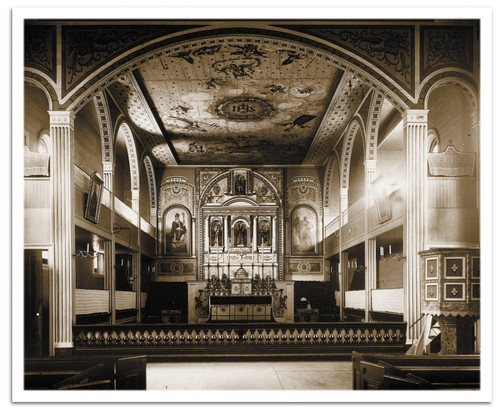 Sanctuary of Mission Church, 1896