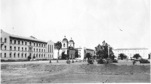 Breaking Ground for Kenna Hall, 1924