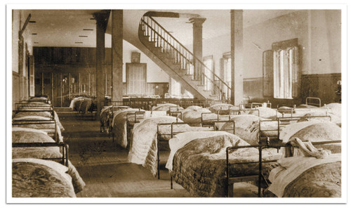 Interior of the Senior Dormitory on the first floor of The Ship