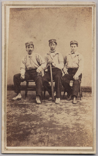 3 Infielders of the original baseball club [ca. 1867]