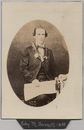 John M. Burnett, 1858