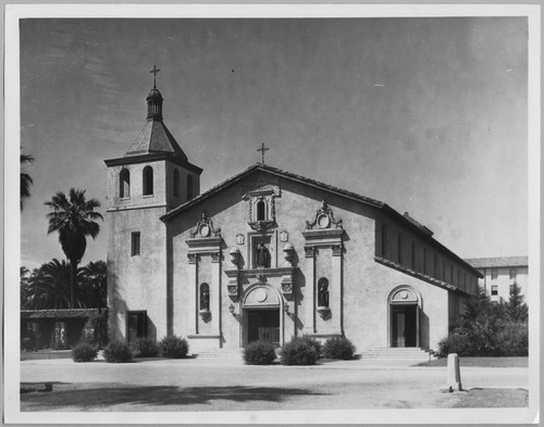 Rebuilt Mission Church after Fire of 1926