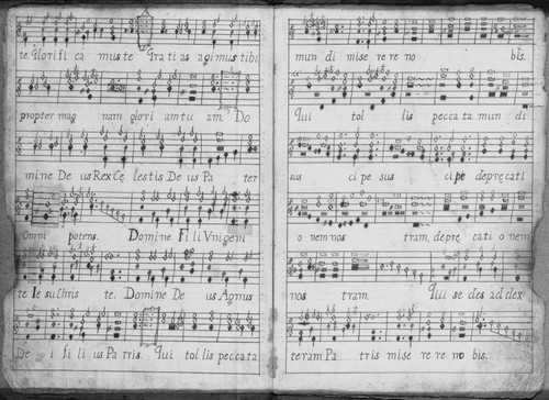 Sheet Music for Native American Choir in 1800's