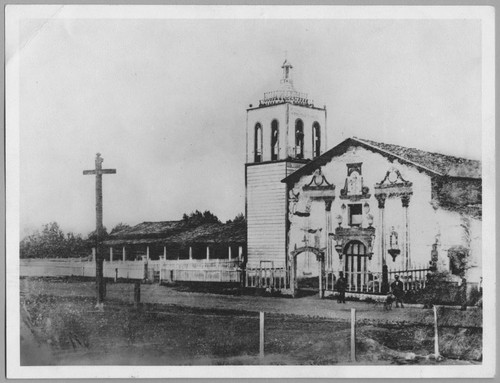 Mission Santa Clara, ca. 1854