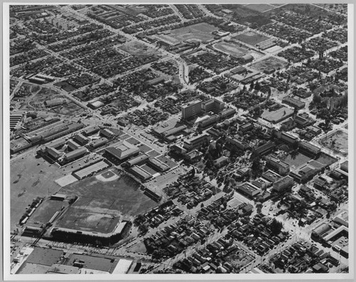 Aerial View of Santa Clara, ca. 1970