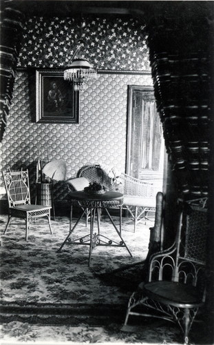 Sitting Room at the Nimock house