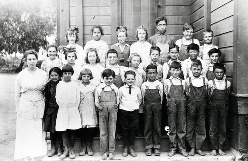 Little Lake School class