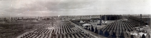 Aerial photo of Santa Fe Springs