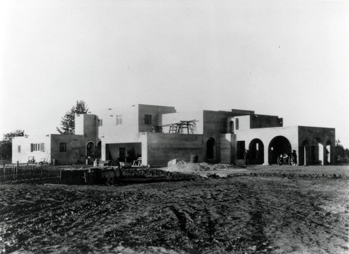 Clarke Estate, under construction