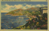 View of Avalon Bay, from Chimes Tower, Catalina Island, Calif