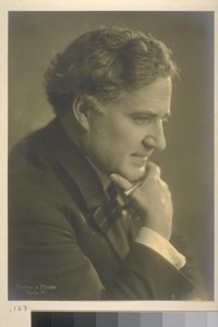 [Portrait of Herman George Scheffauer.] [Photograph by Becker & Maass.]