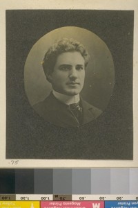 [Portrait of Herman George Scheffauer.]