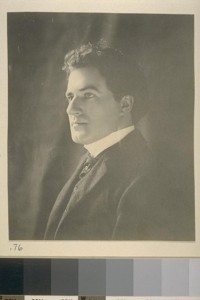 [Portrait of Herman George Scheffauer.]