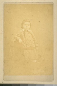 [Boyhood portrait of Herman George Scheffauer.]