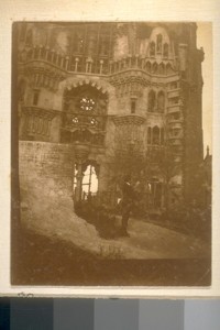 [Portrait of Herman George Scheffauer.] [Photograph by Florence Vandamm.]