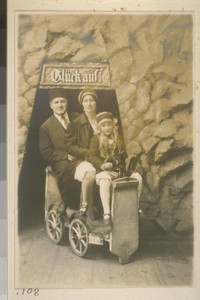 Uncle Herman [George Scheffauer]. Aunt Ethel. Fiona (daughter of Herman & Ethel). Germany