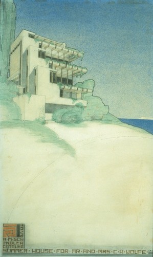 Rudolph Schindler: Wolfe house (Avalon, Santa Catalina Island, Calif.)