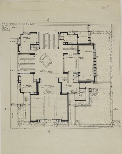 Rudolph Schindler: Free Public Library (Jersey City, NJ)