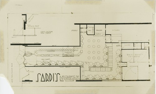 Rudolph Schindler: Sardi's Restaurant (Los Angeles, Calif.)