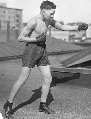 Jimmy McLarnin, boxer's stance