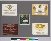 Album page of labels