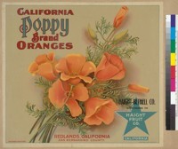 California Poppy Brand Oranges