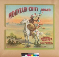 Mountain Chief Brand, selected Foothill oranges