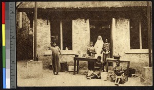Homemaking school, Boma, Congo, ca.1920-1940
