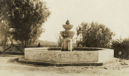 A fountain