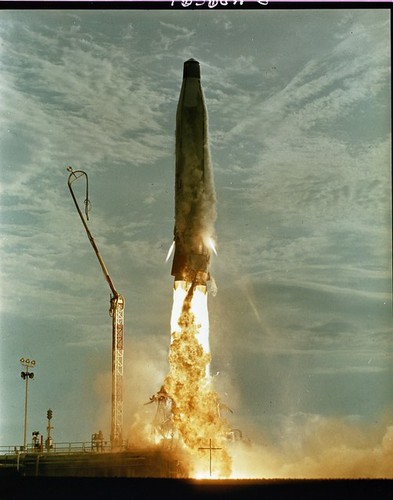Atlas ICBM Launch--'Master Inter. Neg; 16365A-3