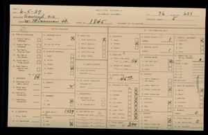 WPA household census for 1845 W MIRAMAR ST, Los Angeles