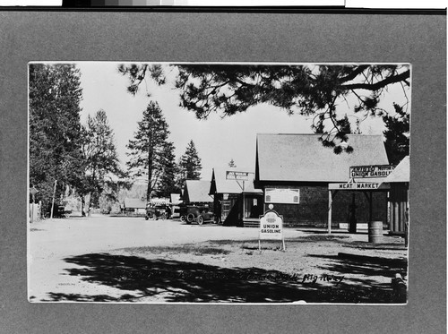 Chester in the Good Ole Days. Volcano Highway. Old Town Country Store