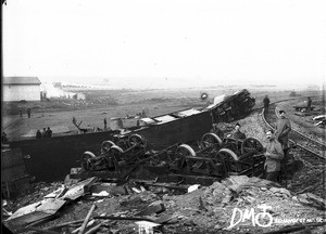 Rail accident, Pretoria, South Africa, ca. 1899-1902