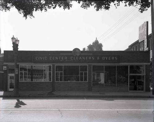 Street view of the Civic Center Cleaners