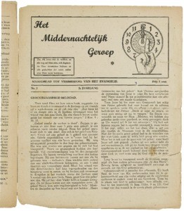 Het middernachtelijk geroep : orgaan van de Stichting Immanuël : maandblad voor de verspreiding van het Pinkster-Evangelie, vol. 04 (1943), nr. 03