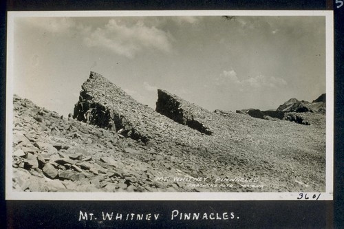 Mt. Whitney Pinnacles