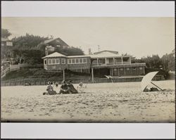 Joyce V. Drake at Bolinas Bay, California, 1921