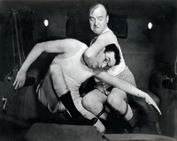 Getting dressed in "Professor Beware" - 1938 - (with William Frawley)