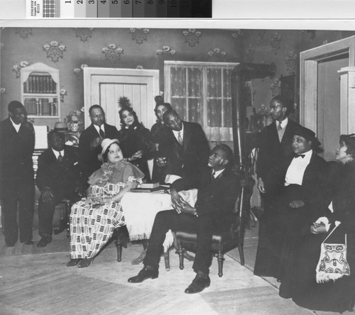 Keeton's Oakland Colored Chorus [picture] : in "Run Little Chillun," Alcazar Theater, San Francisco, 1939