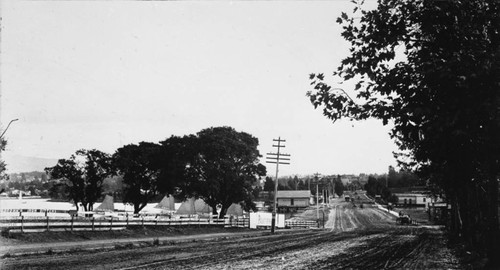 12th St. Dam in 1884, looking east from Oak St. [picture]