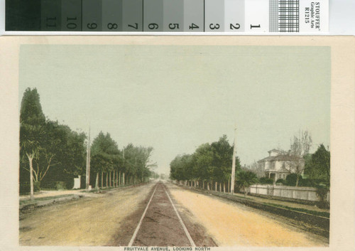 Fruitvale Avenue, looking north [picture] / issued by the Fruitvale Board of Trade