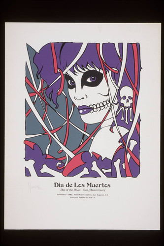 Día de los Muertos, Announcement Poster for