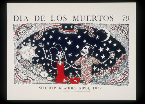 Día De Los Muertos 79, Announcement Poster for — Calisphere