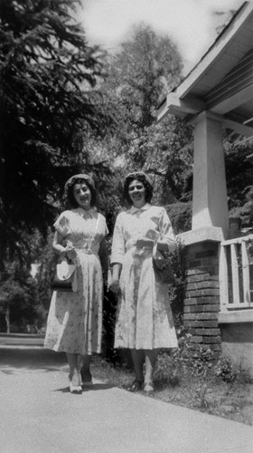 Lydia Panattoni and Juanita Failkner