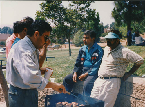 Barbeque in Park