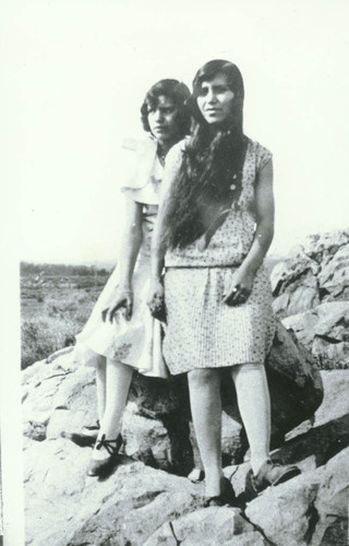 Two Girls at Call Ranch