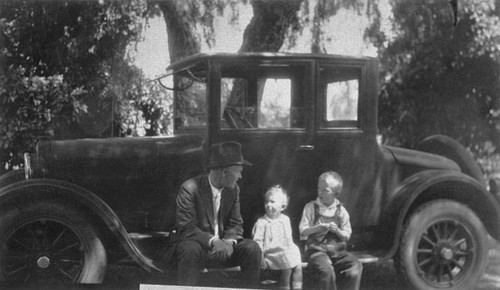 Robert Willits with Children