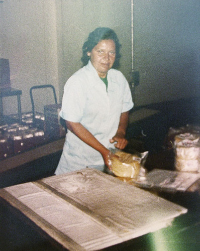 Woman at Ortiz Tortilla Store